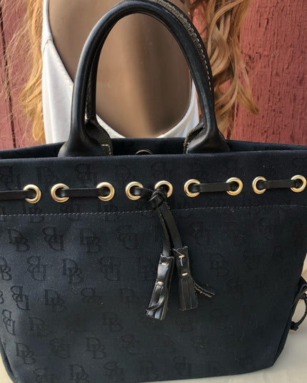 Dooney Bourke Vintage Hobo Black Purse