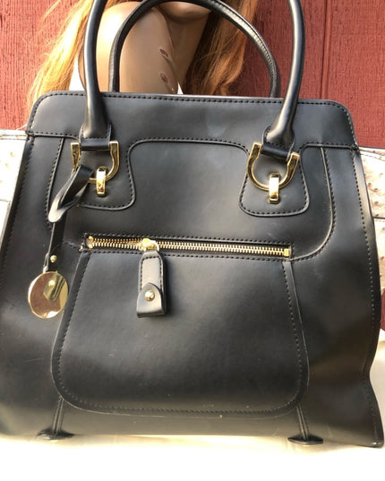 💗 SALE 💗 London Fog Hobo Black Faux leather purse shoulder bag