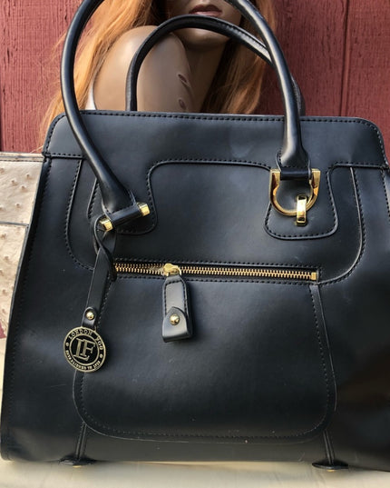💗 SALE 💗 London Fog Hobo Black Faux leather purse shoulder bag