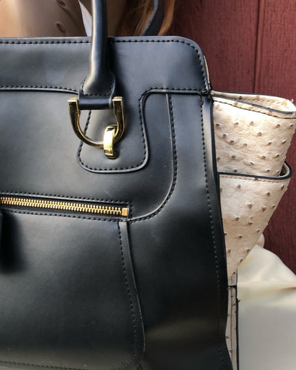 💗 SALE 💗 London Fog Hobo Black Faux leather purse shoulder bag