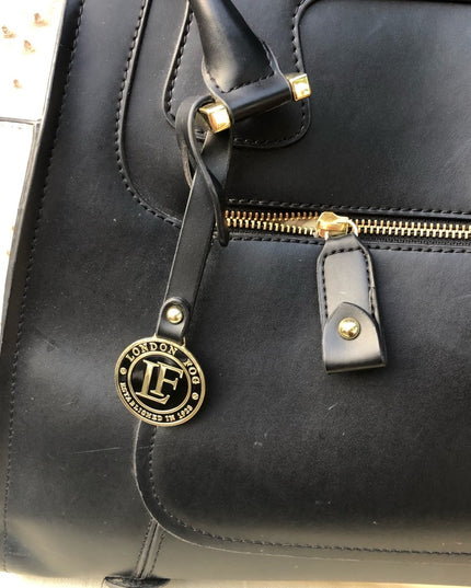 💗 SALE 💗 London Fog Hobo Black Faux leather purse shoulder bag