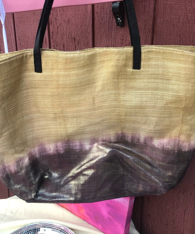 Large Banana Republic beach bag tote