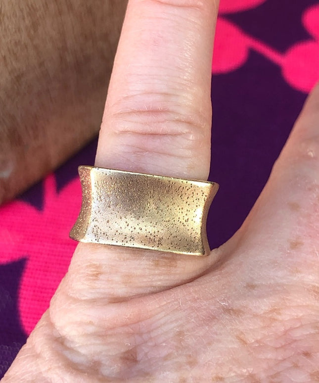Charles Garnier Sterling silver 18k  ring