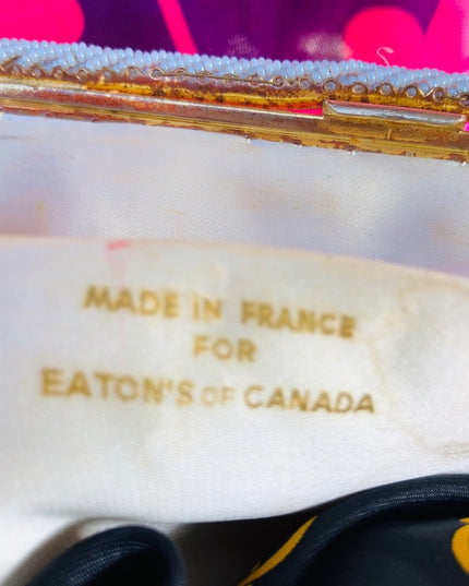 Vintage 1940s France beaded purse Wedding