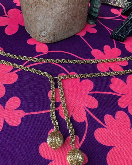 Gold metal 1970s disco belt beautiful quality