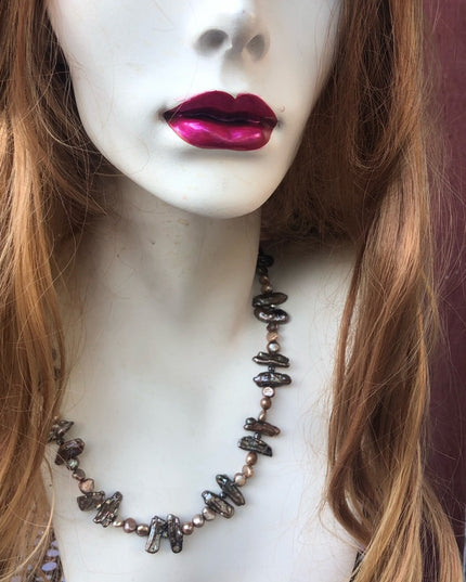 Beautiful fresh water pearl necklace