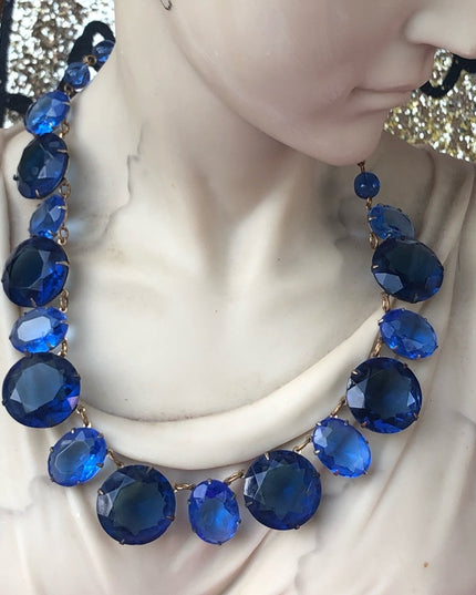 Vintage 1950s Juliana style crystal necklace
