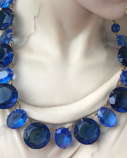 Vintage 1950s Juliana style crystal necklace
