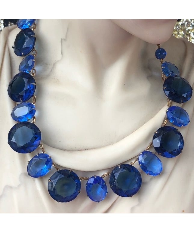 Vintage 1950s Juliana style crystal necklace