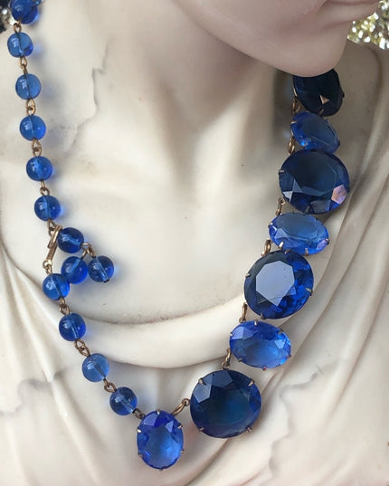Vintage 1950s Juliana style crystal necklace