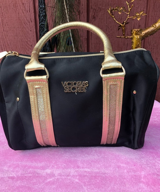 Victoria secret small tote make up bag purse