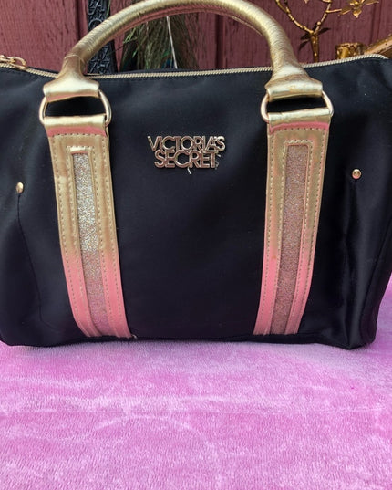 Victoria secret small tote make up bag purse