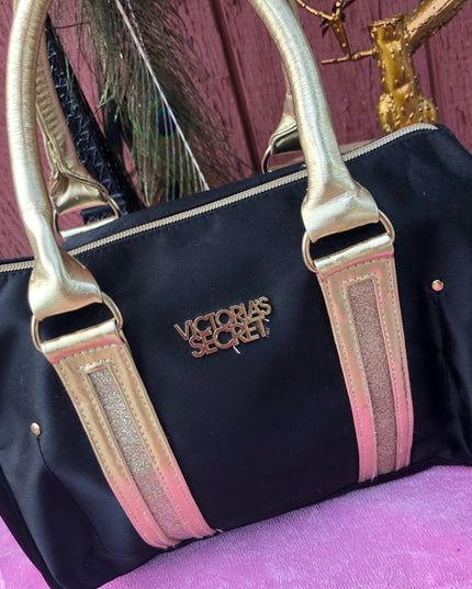 Victoria secret small tote make up bag purse