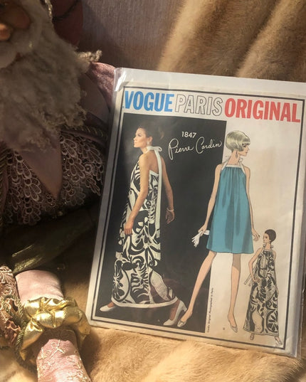 Vogue Paris 1847 Pierre Cardin Sewing Pattern VTG