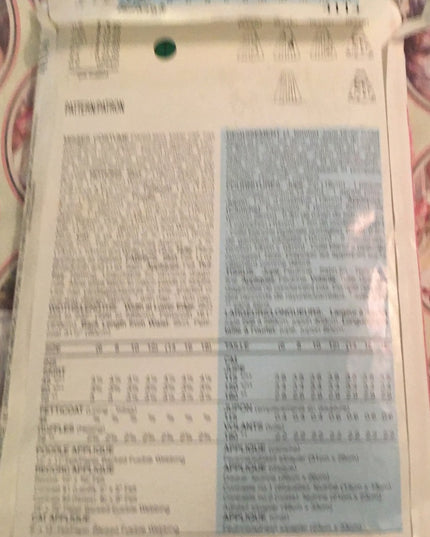 Butterick sewing pattern sock hop dress 6-12