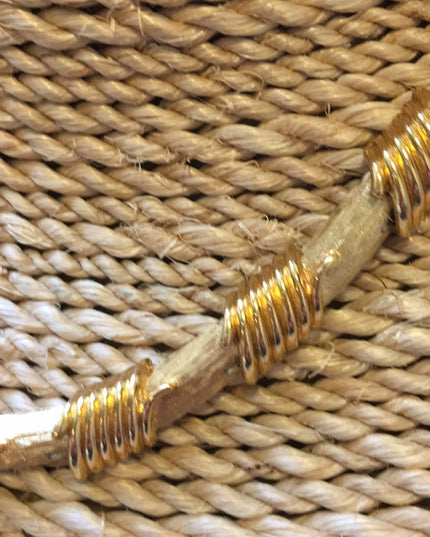 Vintage 1980s Monet chunky heavy choker necklace