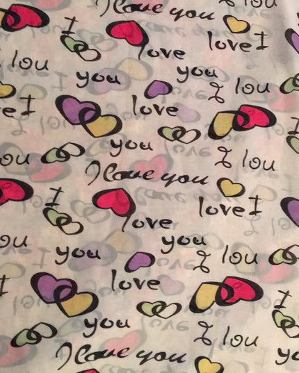 “I LOVE YOU” Silky wrap scarf sooo pretty!