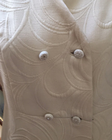 Italian Vintage Modyva Heavy cream winter coat