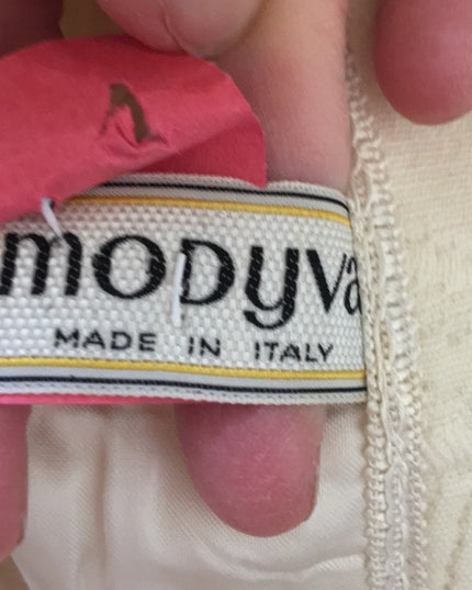 Italian Vintage Modyva Heavy cream winter coat