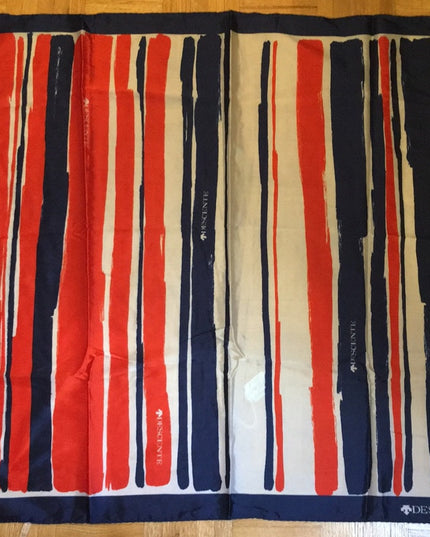 Vintage Descente Nautical print scarf