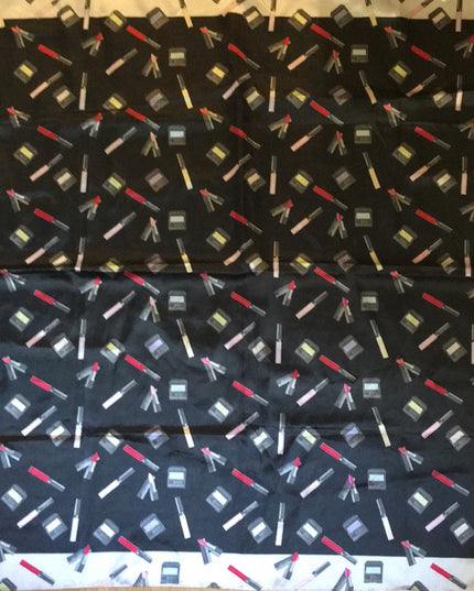 Shiseido Scarf wrap Lipstick eye shadow print