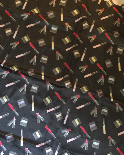 Shiseido Scarf wrap Lipstick eye shadow print