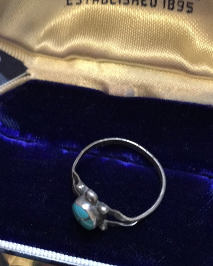 VTG sterling silver 925 turquois Turtle native american southwestern