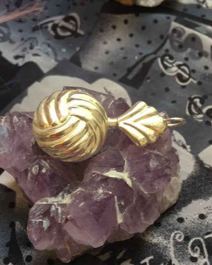 Vintage Sterling 925 perfume poison pendant