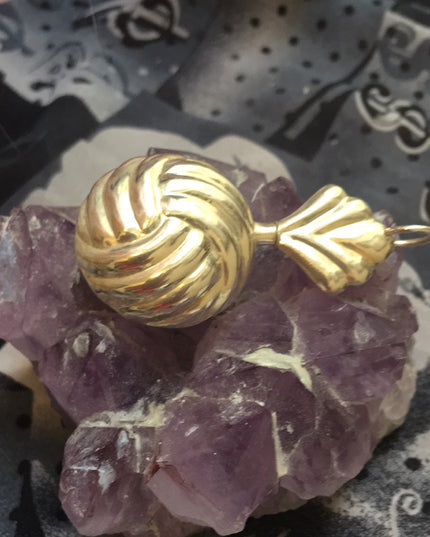 Vintage Sterling 925 perfume poison pendant