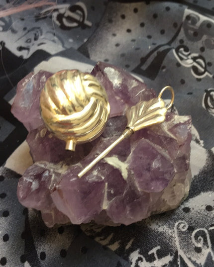 Vintage Sterling 925 perfume poison pendant
