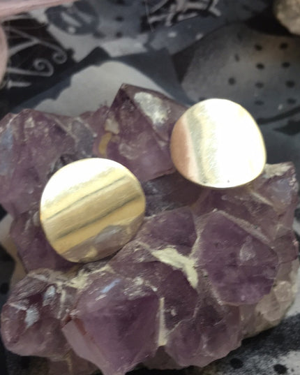 Sterling 925 chunky VTG clip on earrings