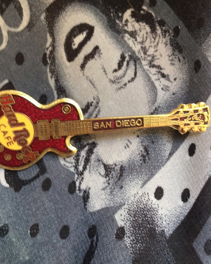 Hard Rock Cafe San Diego Guitar brooch