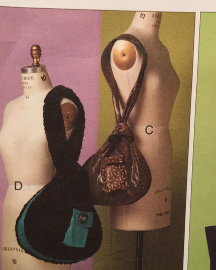 Vogue sewing pattern Market Bags NEW