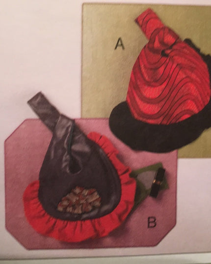 Vogue sewing pattern Market Bags NEW