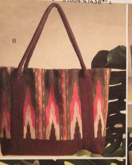 Vogue sewing pattern Totes & organizers NEW