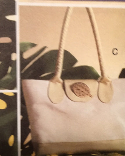 Vogue sewing pattern Totes & organizers NEW