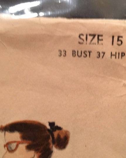 Vintage 1952 Vogue Sewing pattern party dress EASY