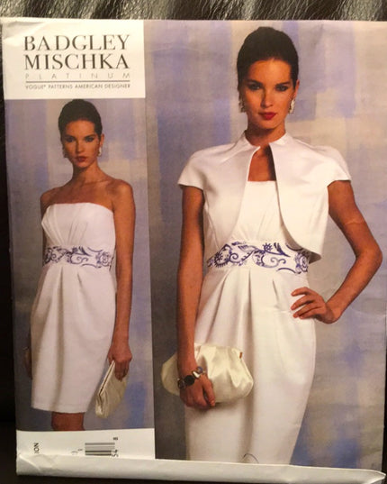 Vogue dress & Jacket sewing pattern Badgley Mishka