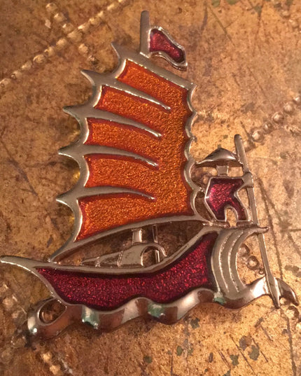 VTG Sail boat Sarah Coventry Brooch