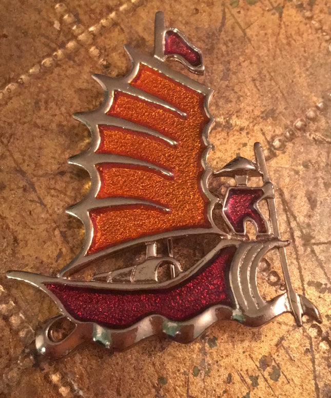 VTG Sail boat Sarah Coventry Brooch
