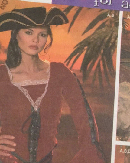 Simplicity Sewing pattern Uncut Pirate costume