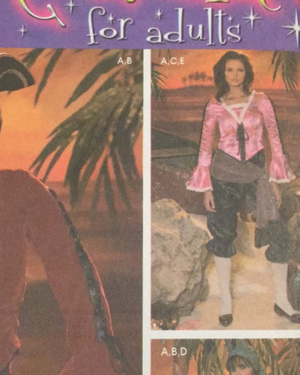 Simplicity Sewing pattern Uncut Pirate costume