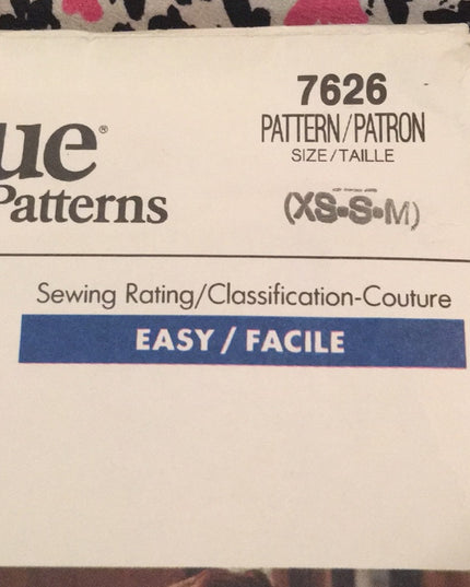 Vogue UNCUT Sewing pattern Camisole Slip panties