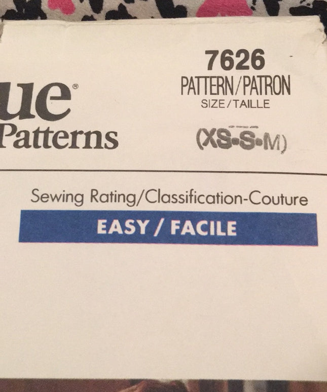 Vogue UNCUT Sewing pattern Camisole Slip panties