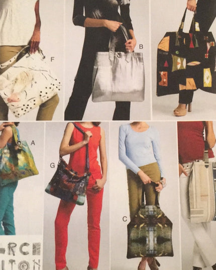 Vogue UNCUT sewing pattern Purses Bags