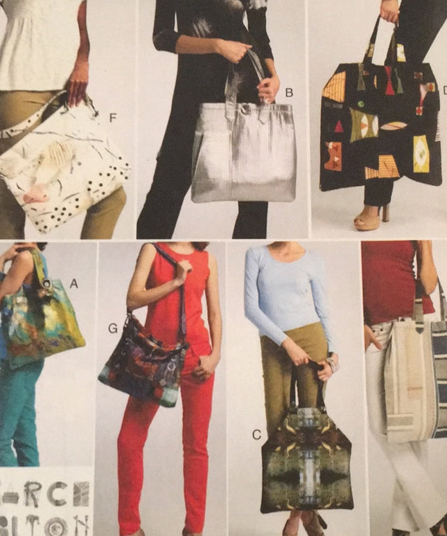 Vogue UNCUT sewing pattern Purses Bags
