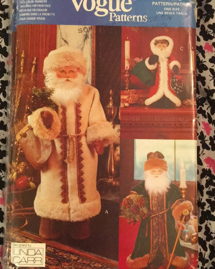 VOGUE Uncut sewing pattern Father christmas