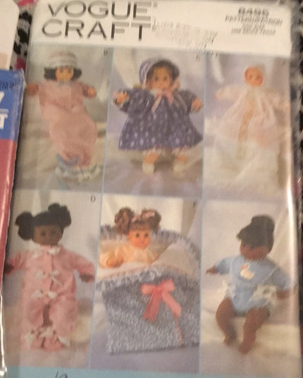 LOT Vogue craft doll Sewing patterns UNCUT Muppets Miss Piggy