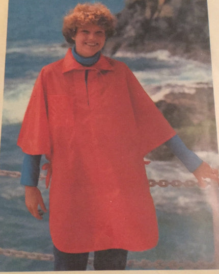 VTG Butterick Poncho sewing pattern UNCUT