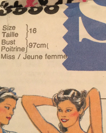 VTG Style Robe PJ Sewing pattern UNCUT